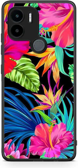 Smartfits Tropical Flowers Back Cover Πολύχρωμο (Redmi A1+ / A2+)