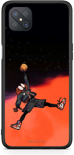 Smartfits Basketball Hero Back Cover Πορτοκαλί (Oppo Reno4 Z)
