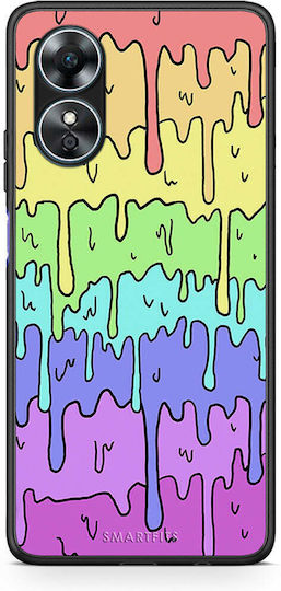 Smartfits Melting Rainbow Back Cover Πολύχρωμο (Oppo A17)