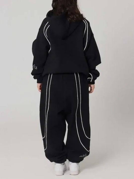 Παντελόνι Φόρμας Baggy Black