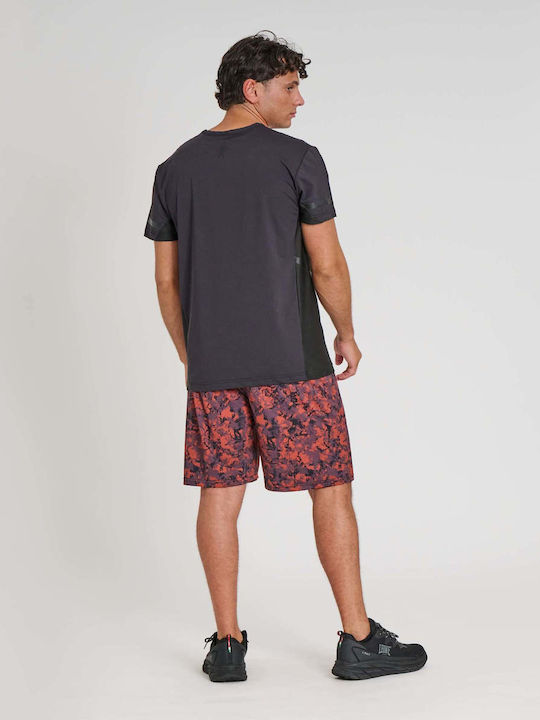 Sportshorts für Herren Black/Cocoa Camo