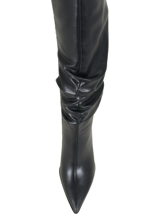 Binta Leather Women's Black Boots