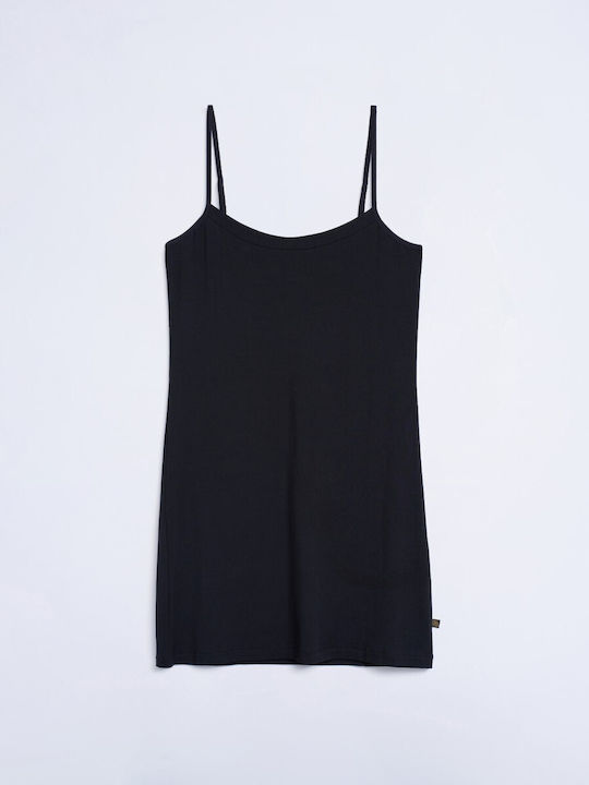 Luna Winter Women's Black Micro Touch Nightgown