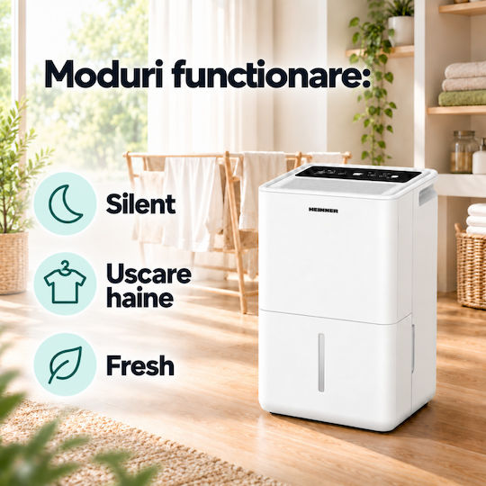 HDU-M10FWIFI Dehumidifier with Compressor and Wi-Fi 10 L