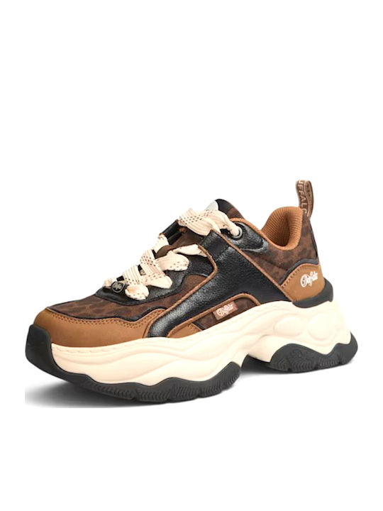 Buffalo One Brown Sneakers