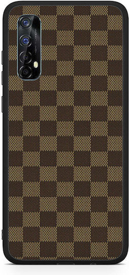 Smartfits Designer Glamour Back Cover Μπεζ (Realme 7)