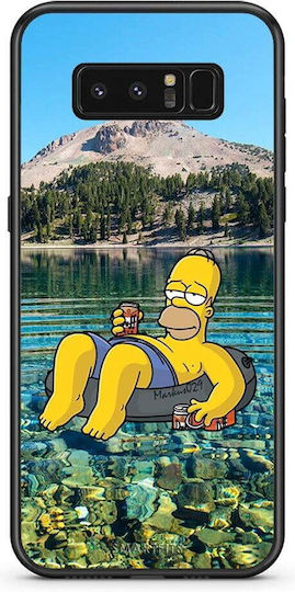 Smartfits Summer Happiness Back Cover Κίτρινο (Galaxy Note 8)