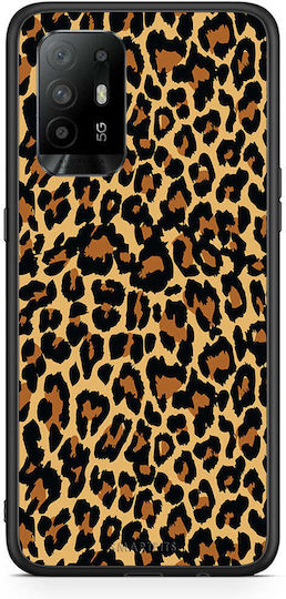 Smartfits Animal Leopard Back Cover Πορτοκαλί (Oppo A94)