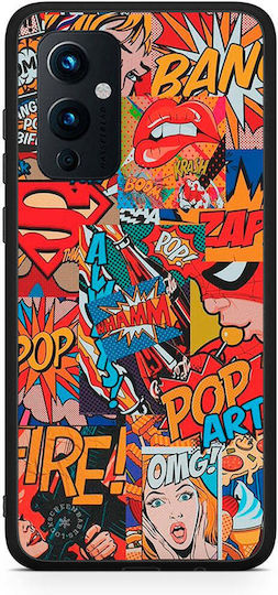 Smartfits Popart Omg Back Cover Multicolor (OnePlus 9)