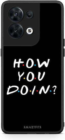 Smartfits How You Doin Back Cover Μαύρο (Oppo Reno8)