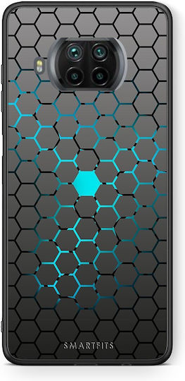 Smartfits Geometric Hexagonal Umschlag Rückseite Gray (Xiaomi Mi 10T Lite) A00_SM1-XI-MI10TLIT_GEOMETRICHEX