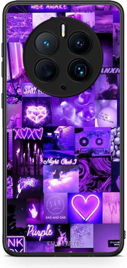 Smartfits Collage Stay Wild Back Cover Μωβ (Huawei Mate 50 Pro)