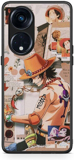 Smartfits Anime Collage Back Cover Πορτοκαλί (Oppo Reno8T 5G, A1 Pro)