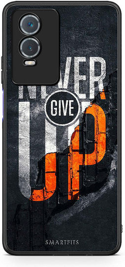 Smartfits Never Give Up Back Cover Μαύρο (Vivo Y76 5G / Y76s / Y74s)