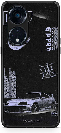 Smartfits Tokyo Drift Back Cover Μαύρο (Oppo Reno8T 5G, A1 Pro)