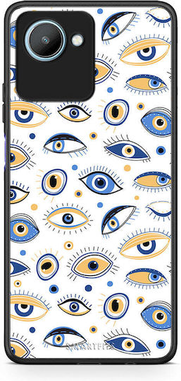 Smartfits Ftou Ftou Back Cover Blue (Realme C30)
