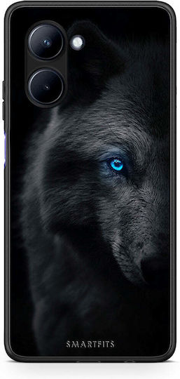 Smartfits Dark Wolf Back Cover Μαύρο (Realme C33)