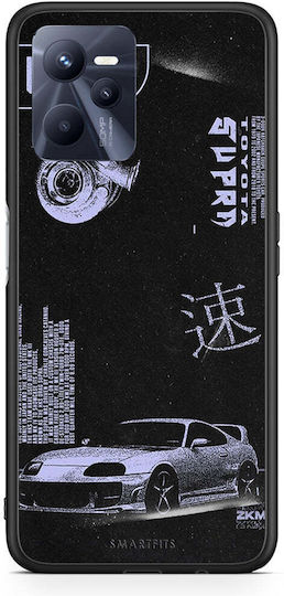Smartfits Tokyo Drift Back Cover Black (Realme C35)