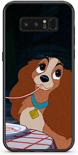 Smartfits Lady And Tramp 2 Задна корица Бежов (Galaxy Note 8)