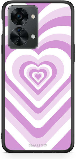 Smartfits Lilac Hearts Задна корица Лилав (OnePlus Nord 2T)