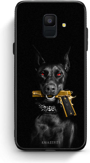 Smartfits Golden Gun Back Cover Black (Galaxy A6 2018) 7634096423067_43310427406491