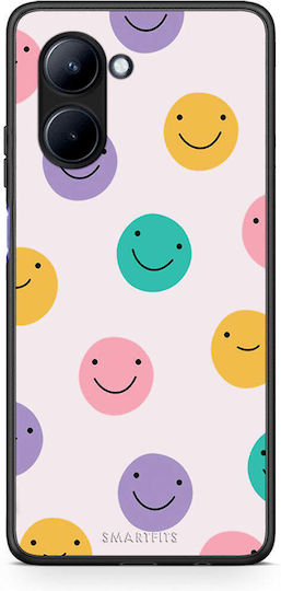 Smartfits Smiley Faces Back Cover Πολύχρωμο (Realme C33)