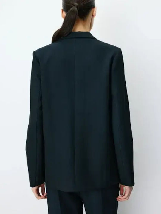 Grace & Mila Langer Damenblazer Dark Blue