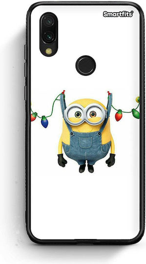 Husă Xiaomi Redmi 7 Lumini Minion de Crăciun
