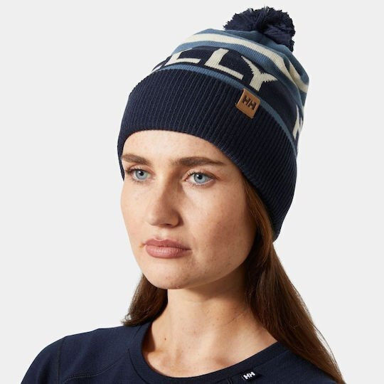 Ridgeline Beanie Unisex Gestrickte Mütze in Blau
