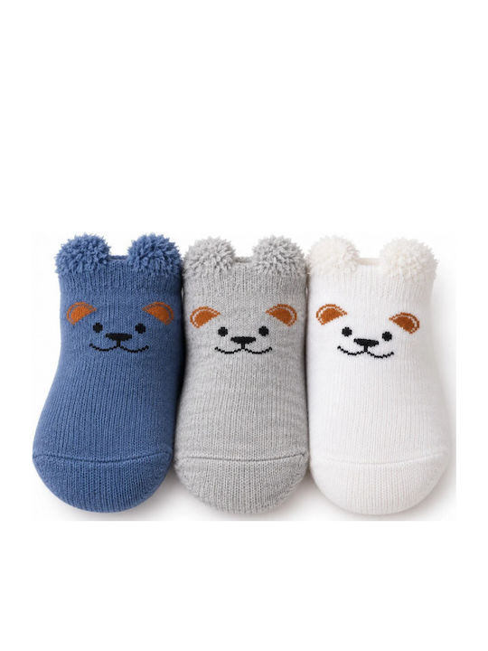 Noviti Blaue Kindersocken 3 Paar