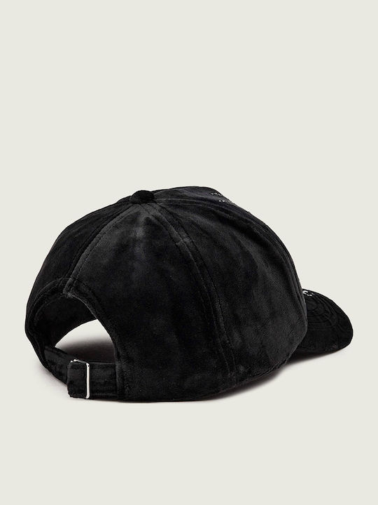 Juicy Regal Rebelle Diamante Velour Cap Jcawh226718-101 Γυναικειο Black