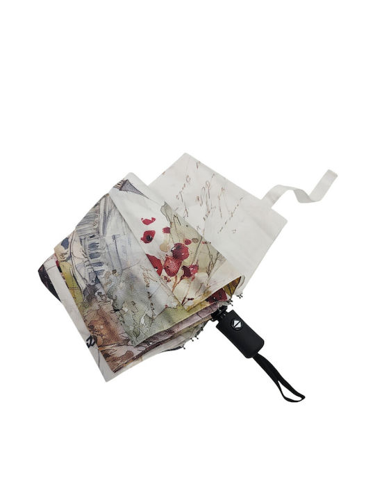 Y Not? Windproof Automatic Compact Multicolour Rain Umbrella