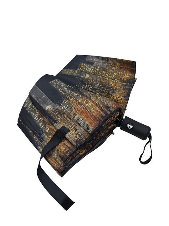 Y Not? Windproof Automatic Compact Multicolour Rain Umbrella