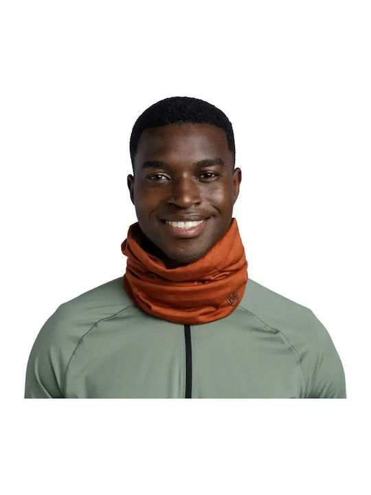 Buff Merino Lightweight Solid Sportliches Halsband Orange