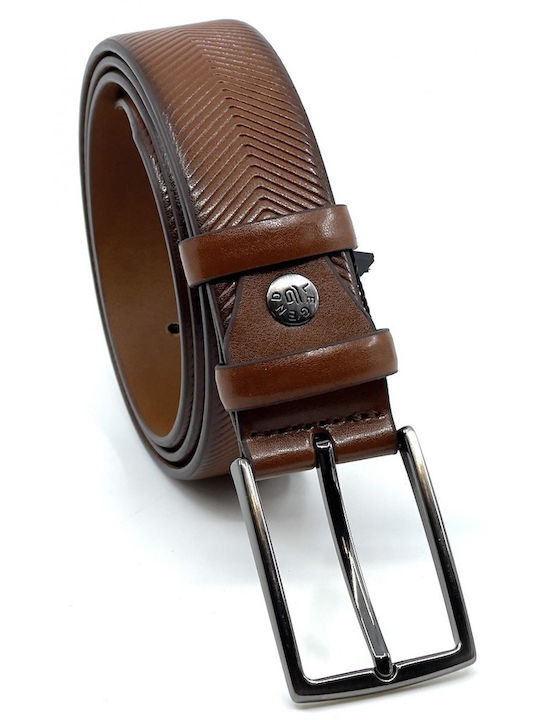 Legend Accessories Legend Men's Leather Belt Tabac Brown