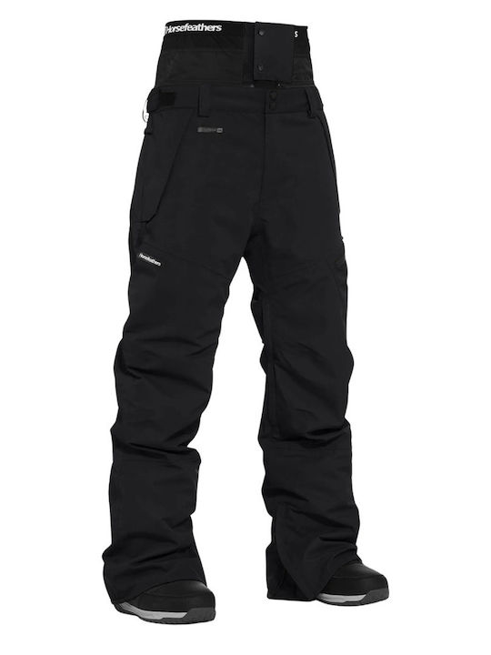 Horsefeathers Duffy OM335A Ανδρικό Παντελόνι Σκι & Snowboard Μαύρο