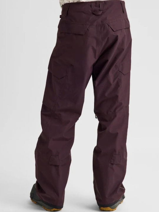 Burton Reserve 302631OE5CRG Ανδρικό Παντελόνι Σκι & Snowboard Καφέ