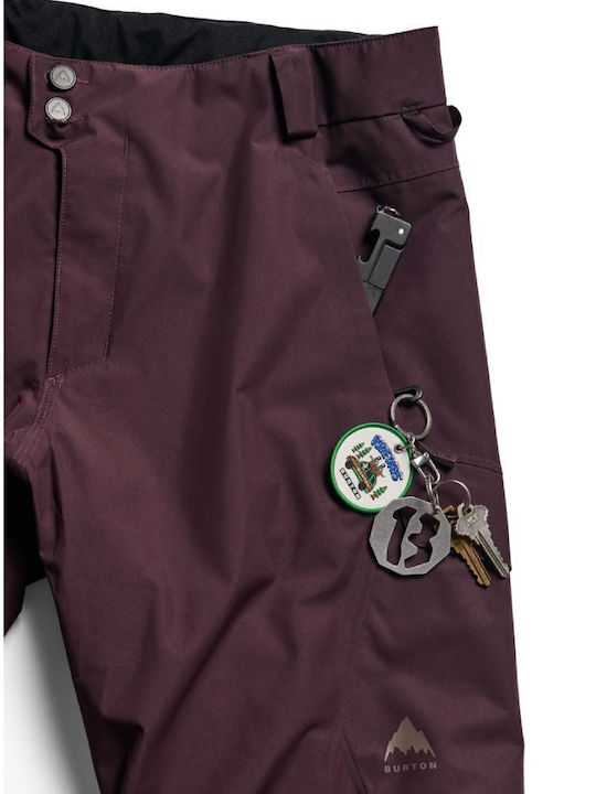 Burton 302631RE5C Мъжки Панталони за Ски и Сноуборд Златисти
