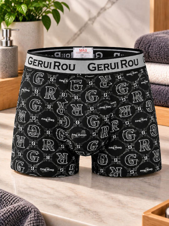 Men's Multicolour Printed Boxers 4-Pack