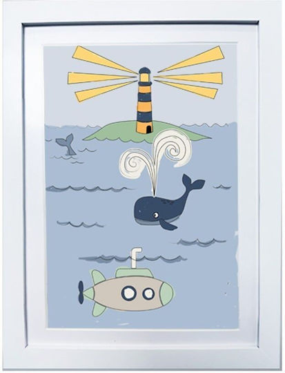 Frame Κορνίζα με Λευκό Πλαίσιο Πλαστική 25.3x34 Frame Κορνίζα με Λευκό Πλαίσιο Πλαστική 25.3x34