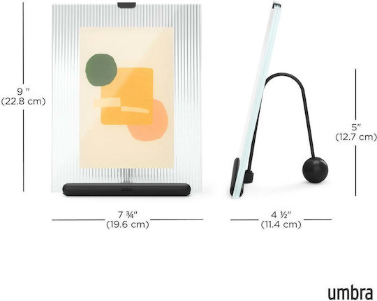 Umbra Metal Photo Frame with Black Frame