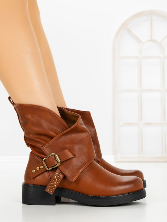 Women's Ankle Boots Light Brown