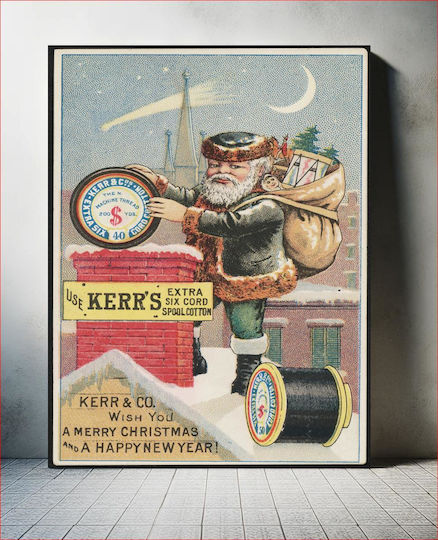 Use Kerr's Extra Six Cord Spool Cotton Kerr Use Kerr's Extra Six Cord Spool Cotton Kerr