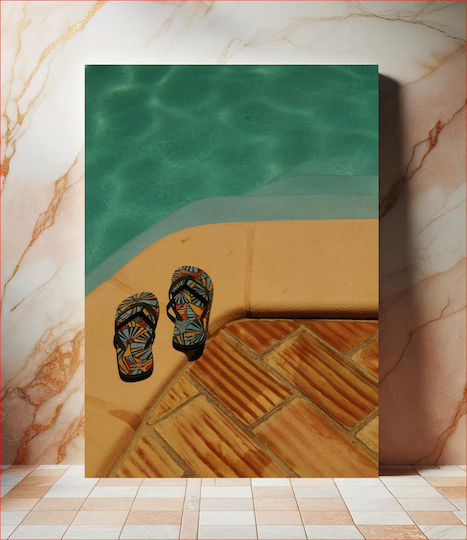 Flip Flops By The Pool Σαγιονάρες Δίπλα Στην Πισίνα