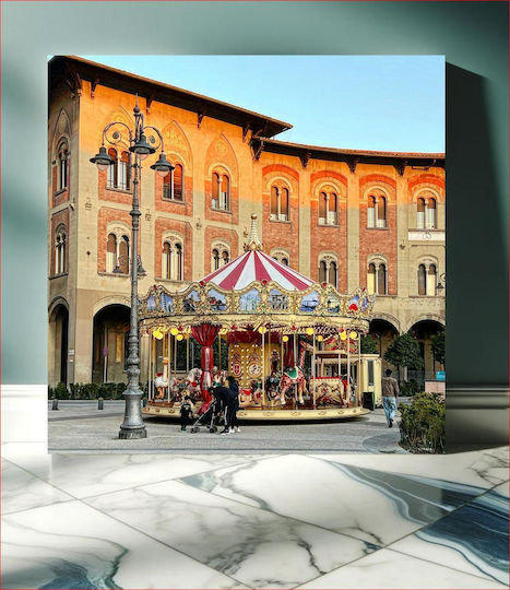 Carousel In The City Square Καρουζέλ Στην Πλατεία Της Πόλης 1 Carousel In The City Square Καρουζέλ Στην Πλατεία Της Πόλης 1