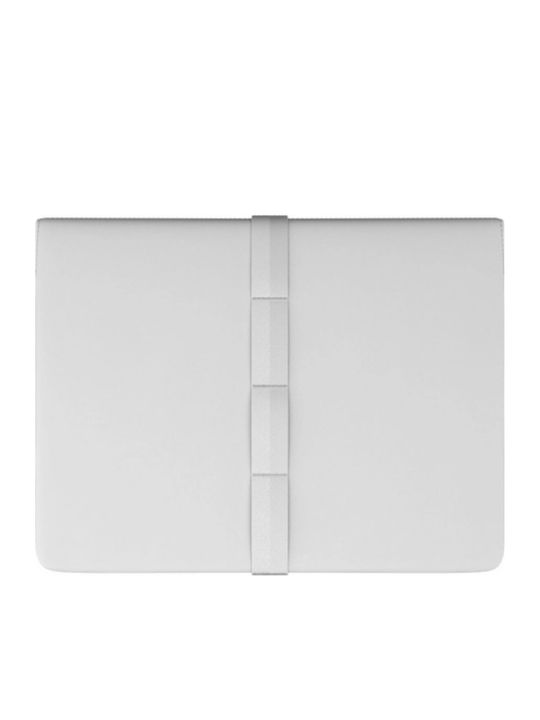 Db Bags Proper 2.0 13" Laptop Sleeve Elegant White Pu Leather Db Bags Proper 2.0 13" Laptop Sleeve Elegant White Pu Leather