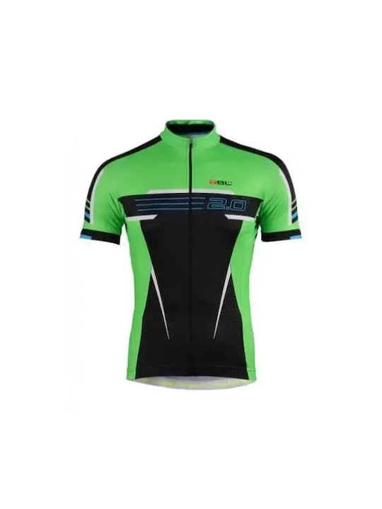 Bicycle Line Kurze Ärmel Radtrikot Grün
