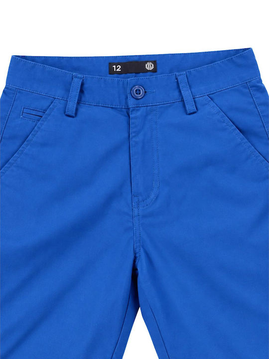 Pantaloni Scurți/Bermude Pentru Copii Din Țesătură Albastru