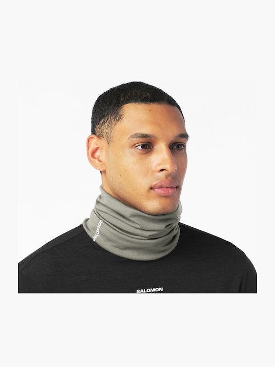 Salomon Grey Sports Neck Warmer