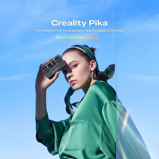 Creality3D Pika 3D Scanner with Dual Light and Screen